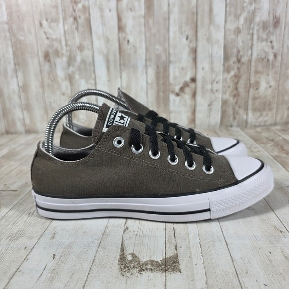Converse Shoes - Converse Chuck Taylor All Star Low Top Olive Charcoal Brown Sneakers 152621C 7.5